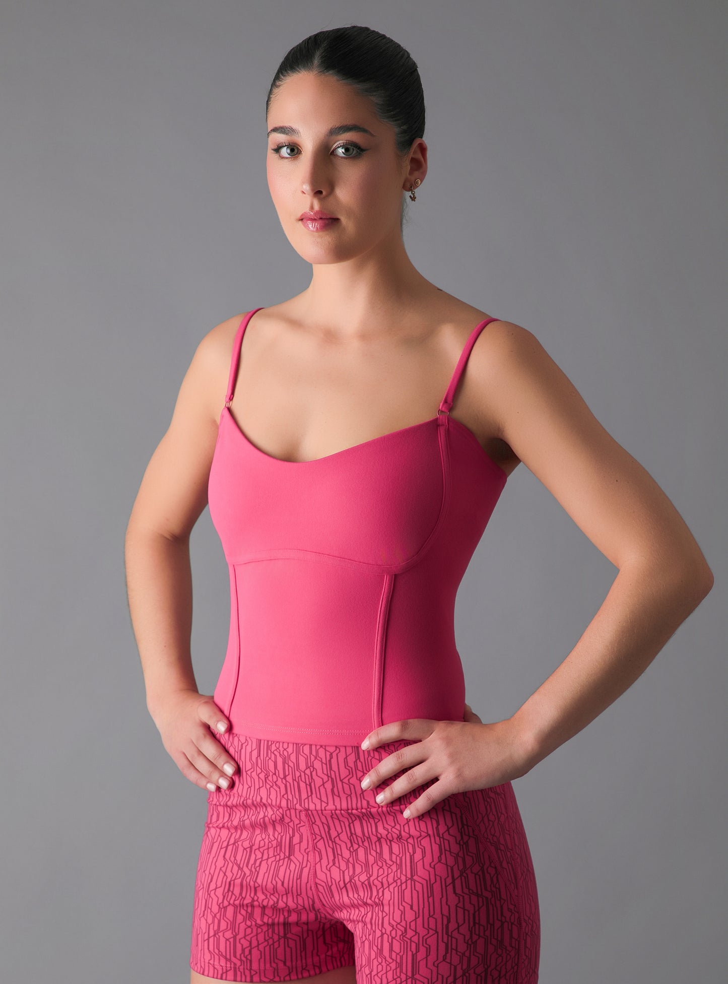 Polera Moscú Color Fucsia