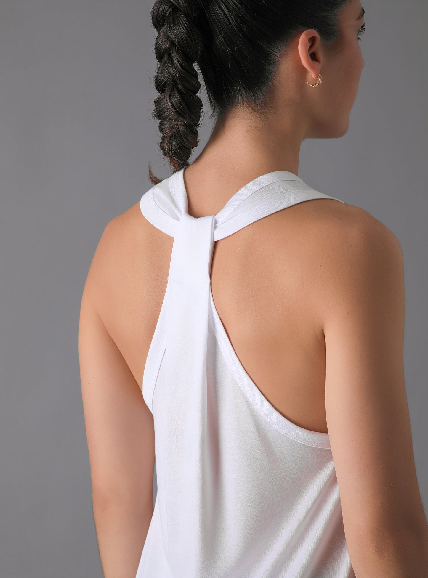 Polera Bali Tank Color Blanco