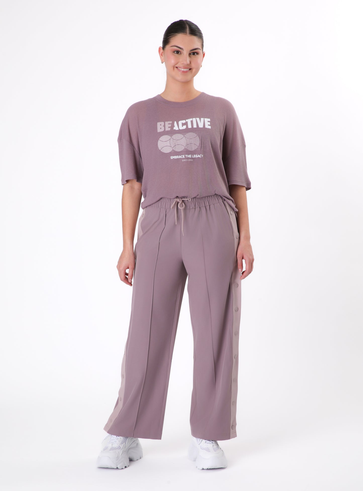 Pantalón Teresita Color Morado Claro