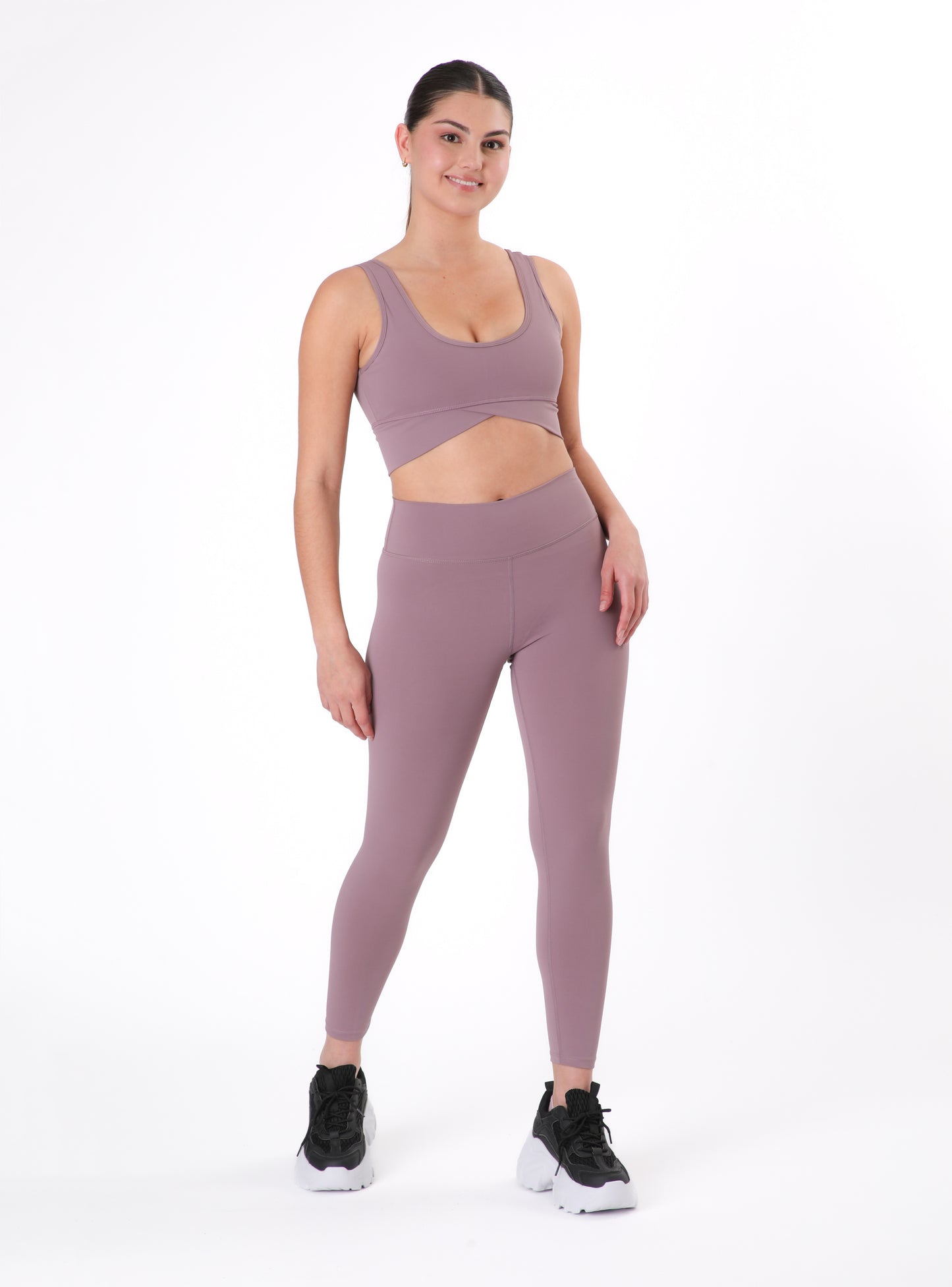 Calza Cristina color Morado Claro