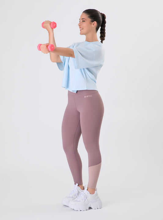 Calza Ana color Morado Claro