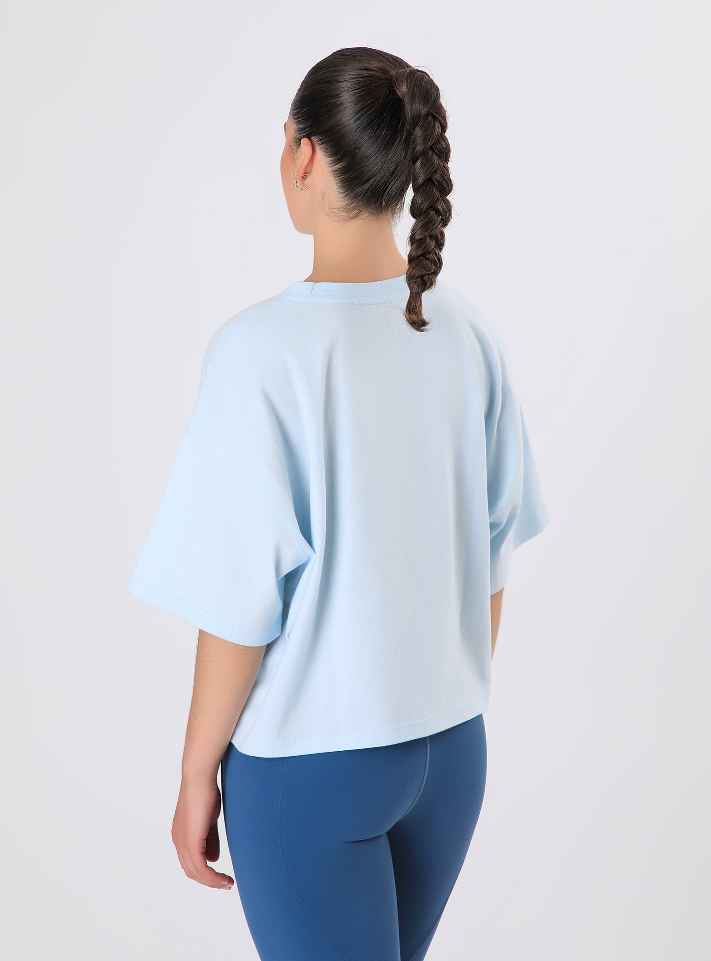 Polera Celeste Color Celeste