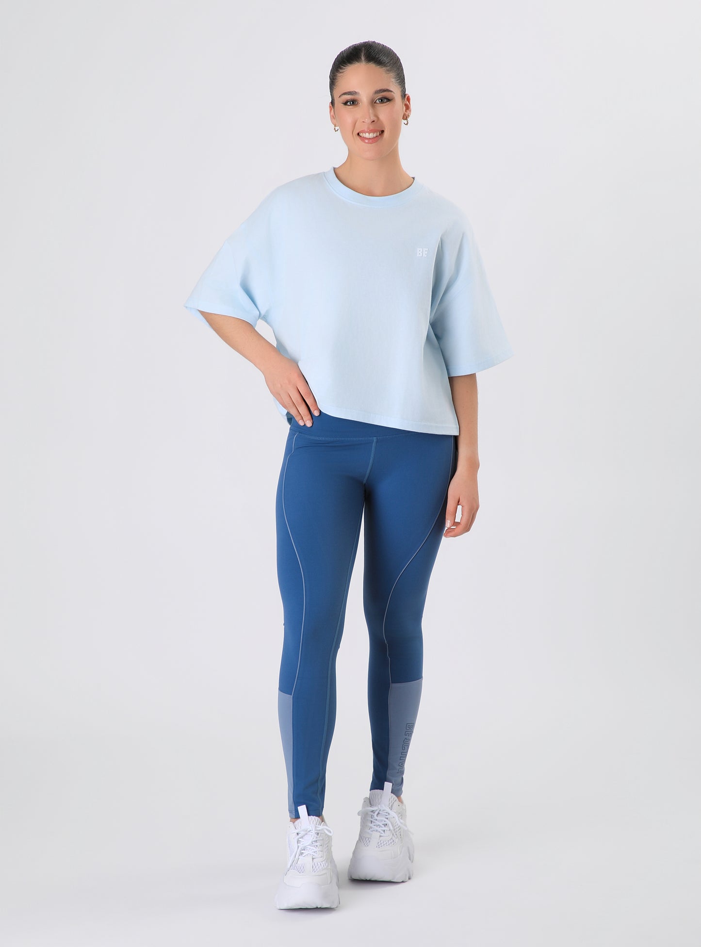 Polera Celeste Color Celeste