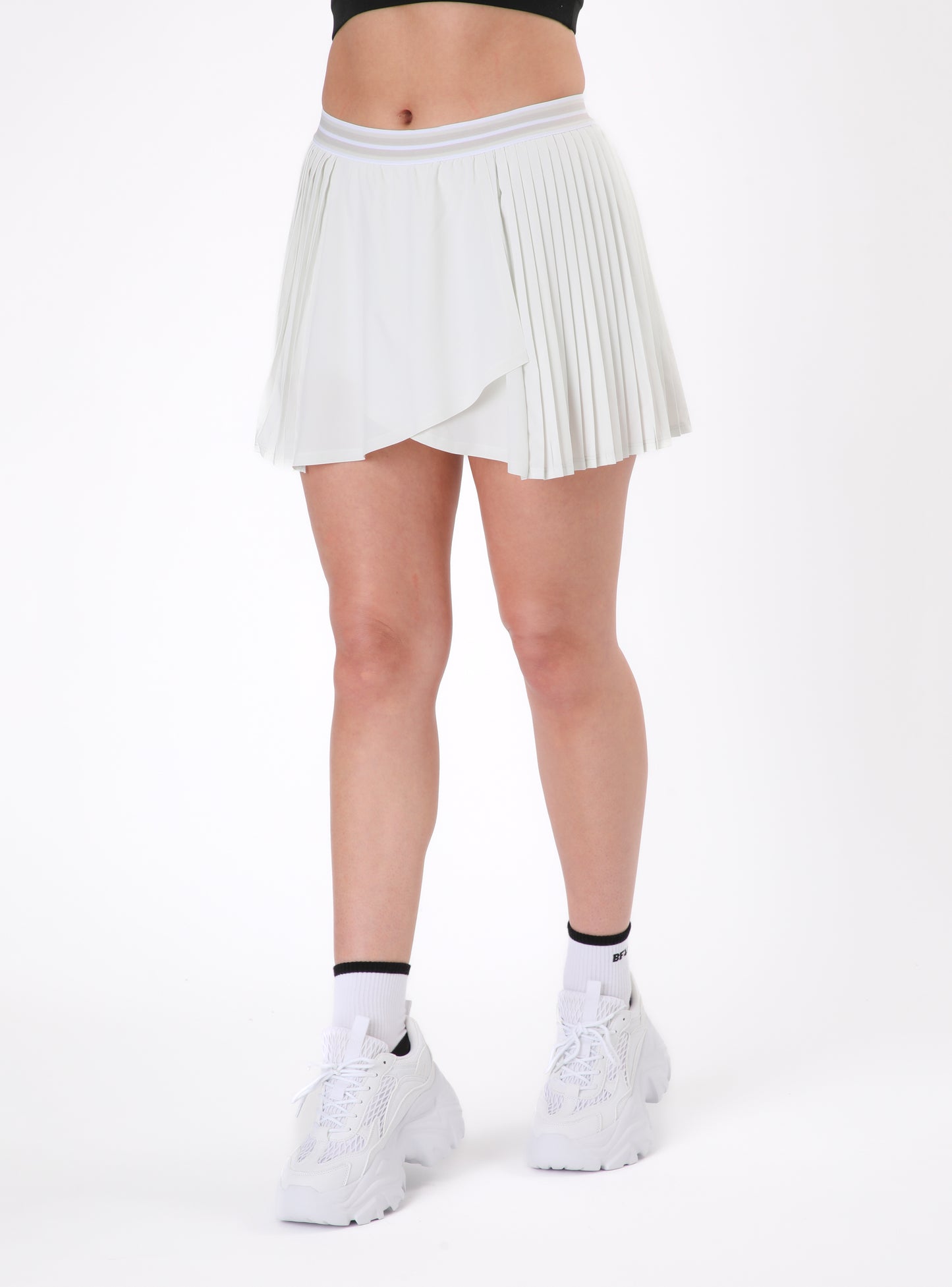 Falda short Sonia color café