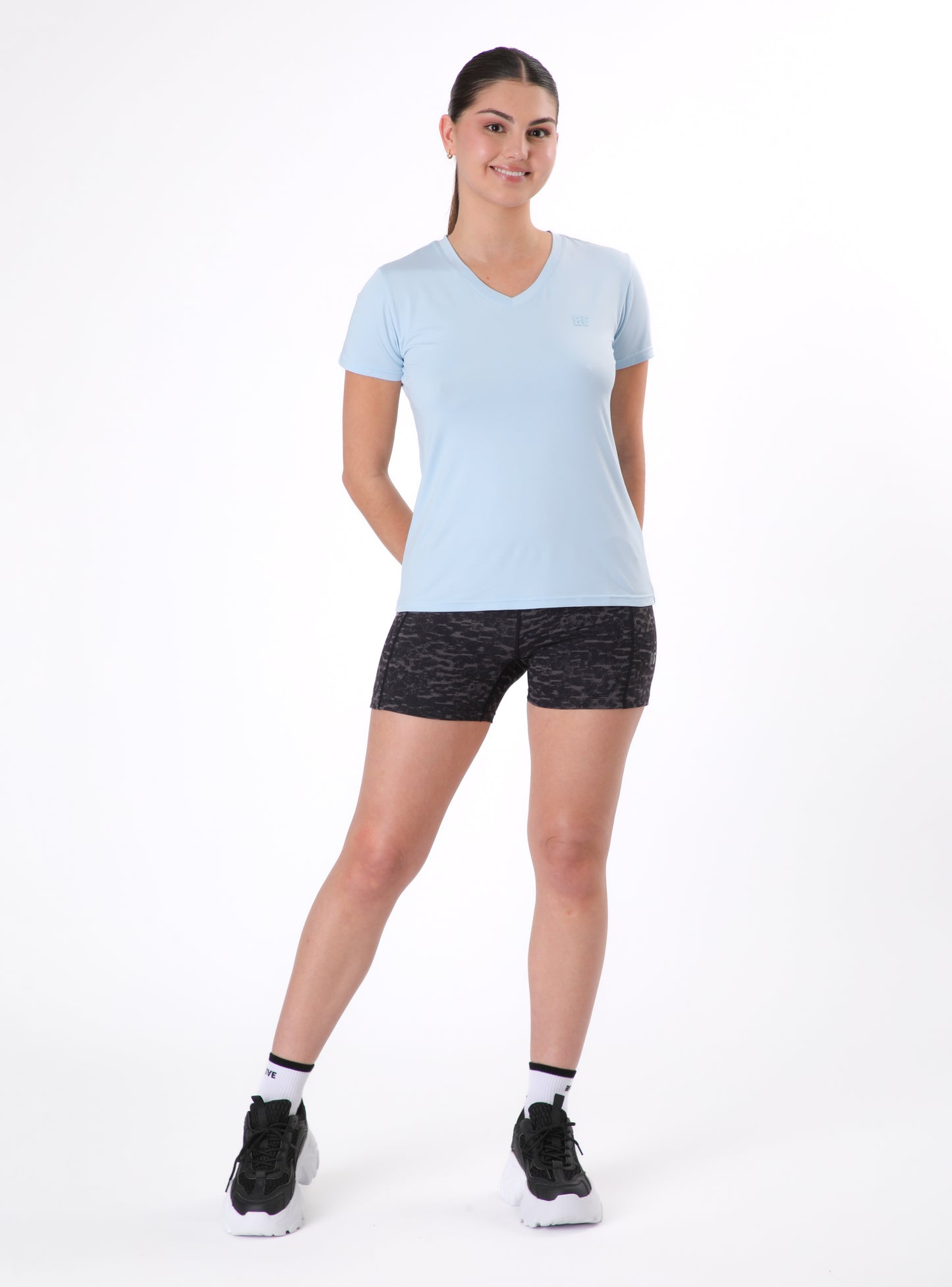 Polera Micaela color celeste