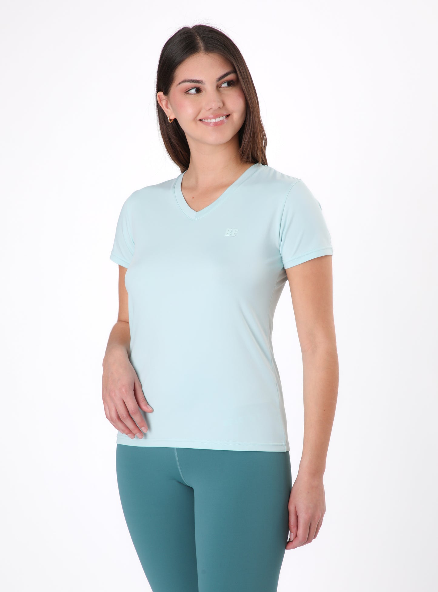 Polera Micaela color celeste