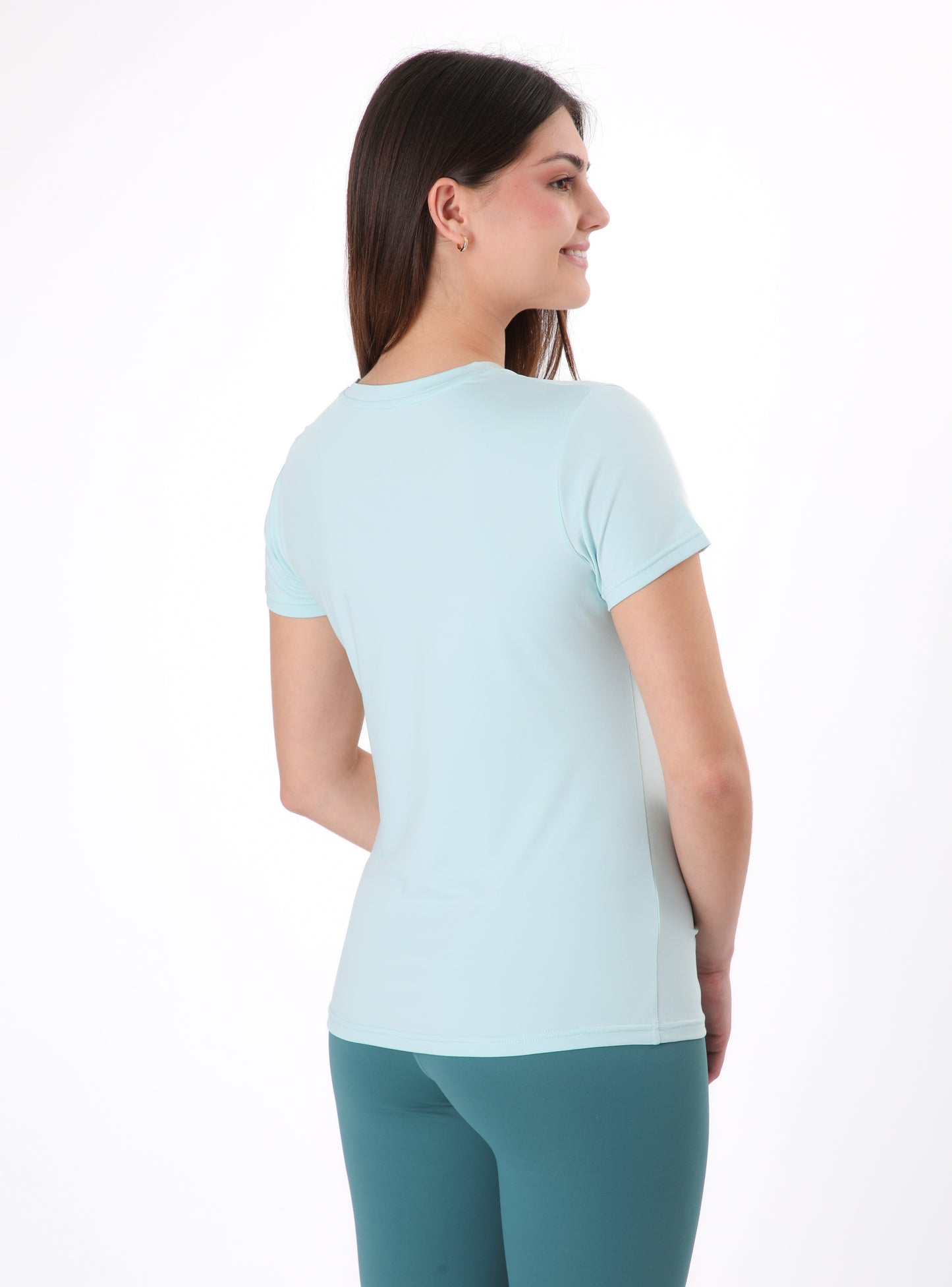 Polera Micaela color celeste