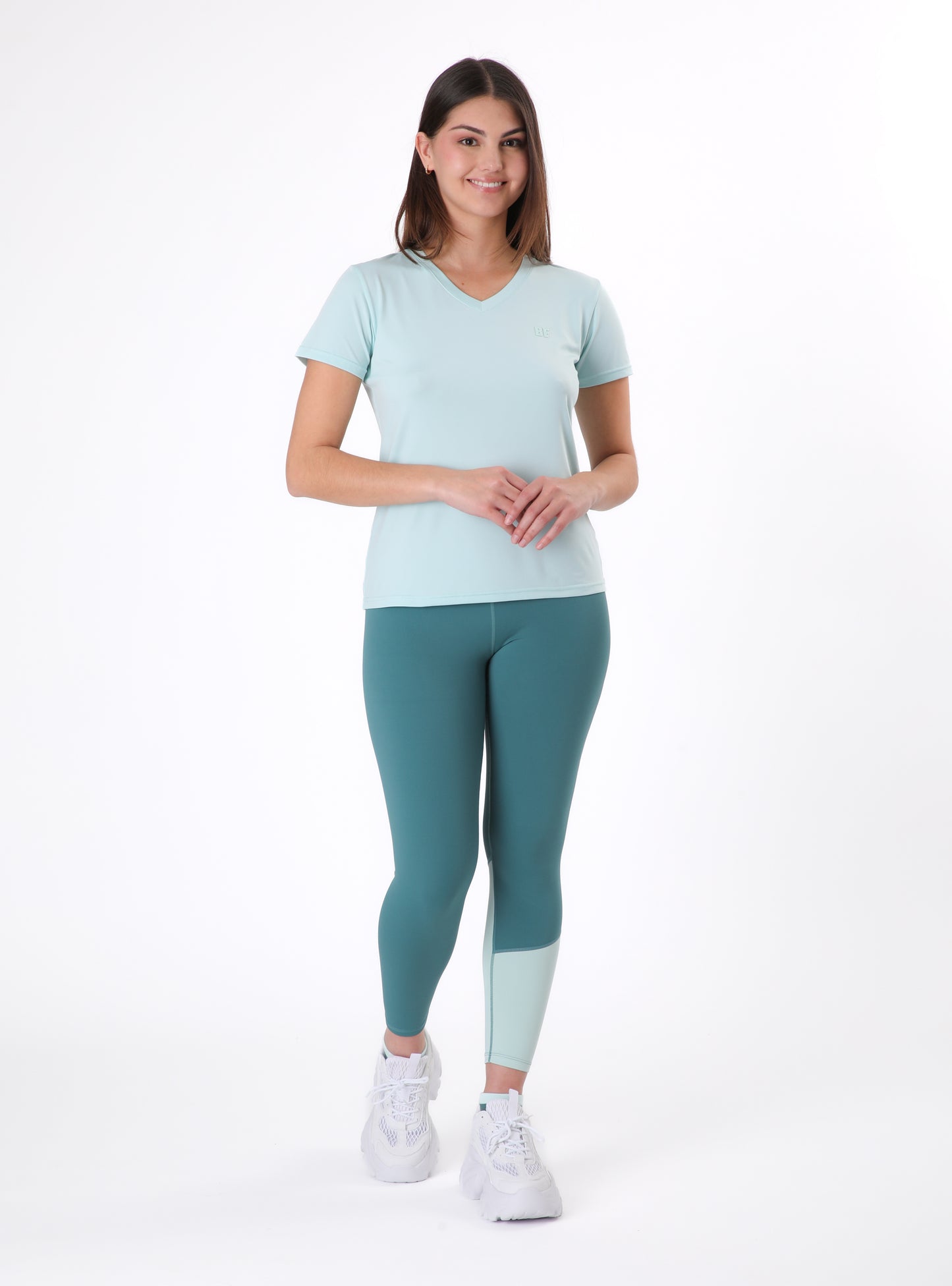 Polera Micaela color celeste