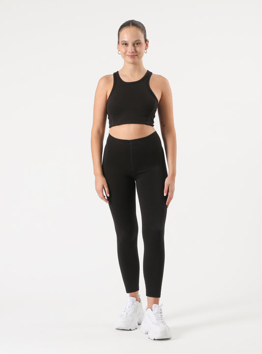 Calza Olive color Negro