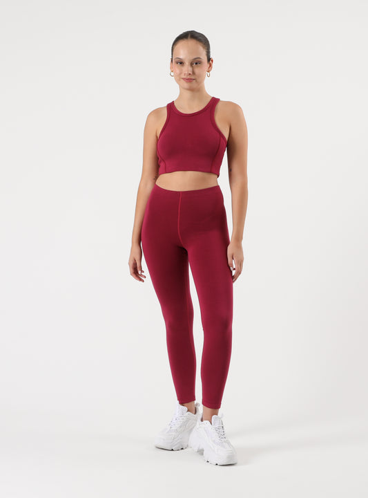 Calza Olive color Rojo