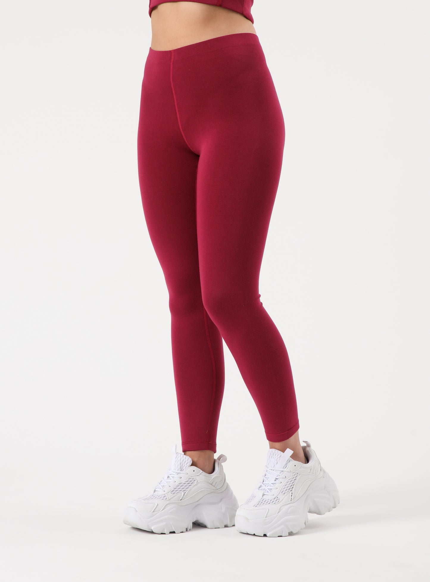 Calza Olive color Rojo