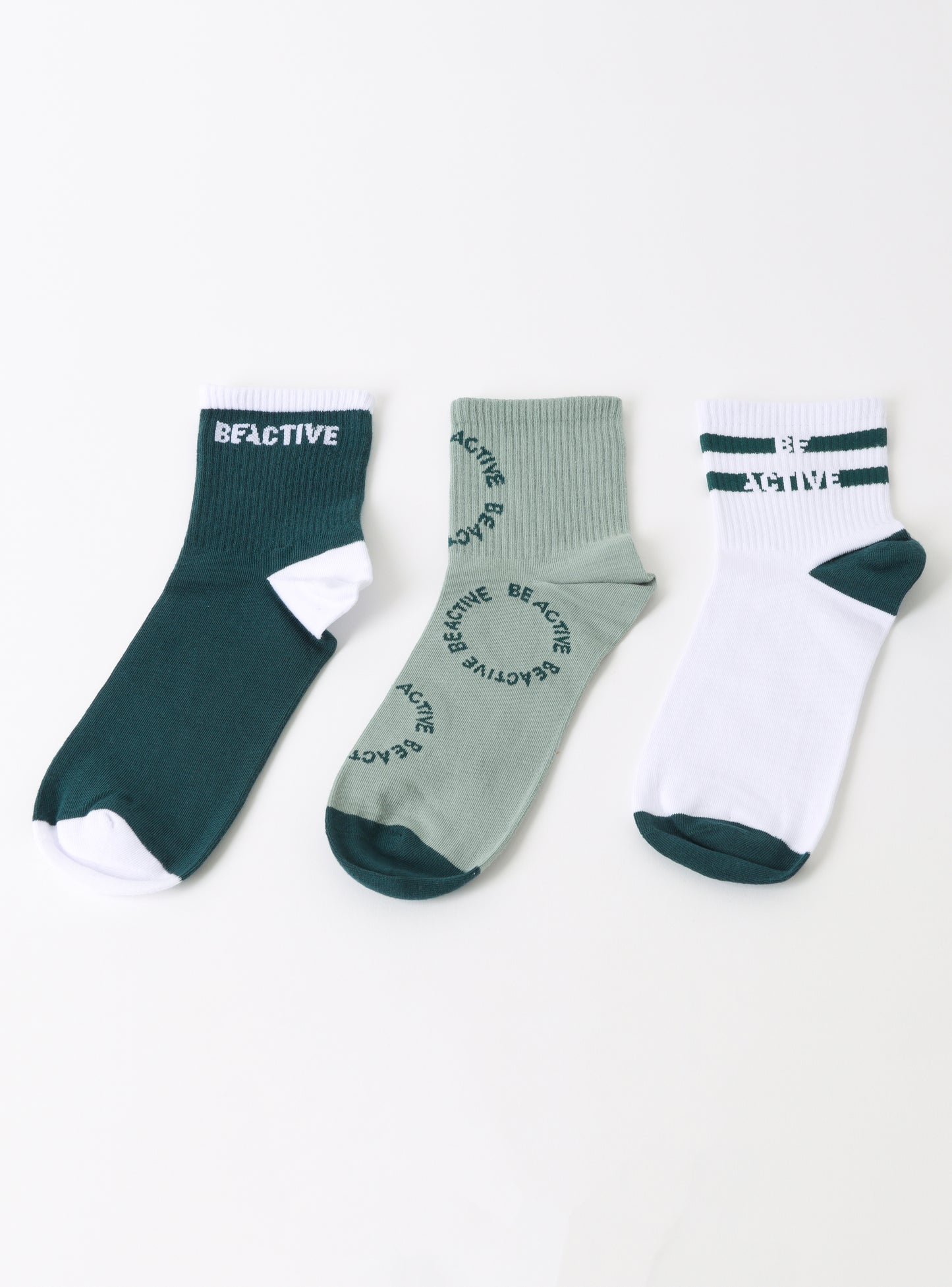 Calcetines tripack largo 3/4 multicolor3