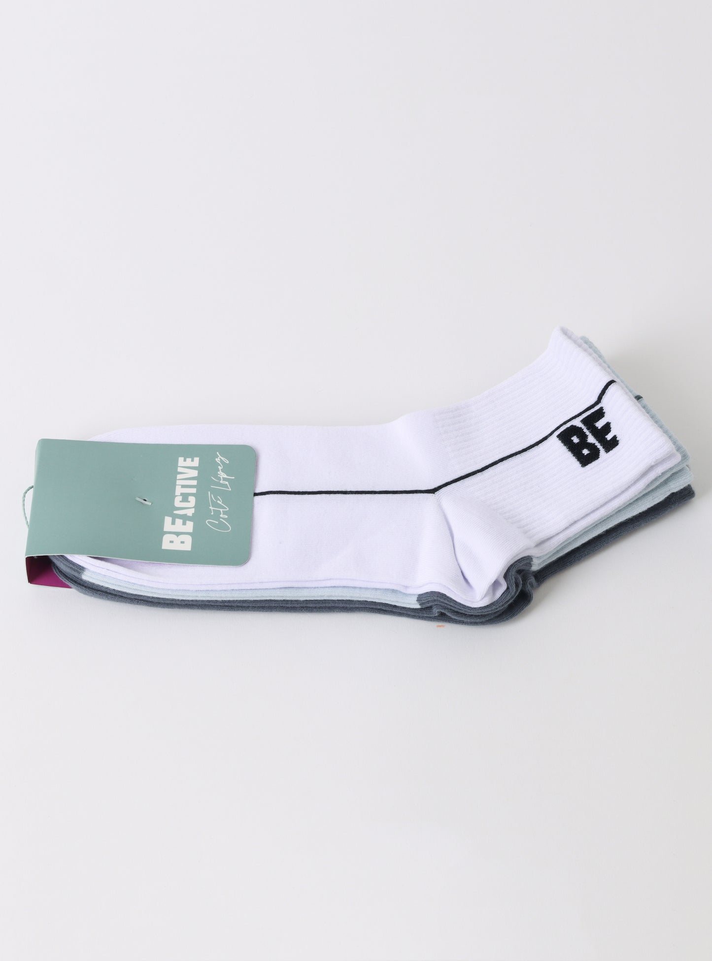 Calcetines tripack largo 3/4 multicolor3