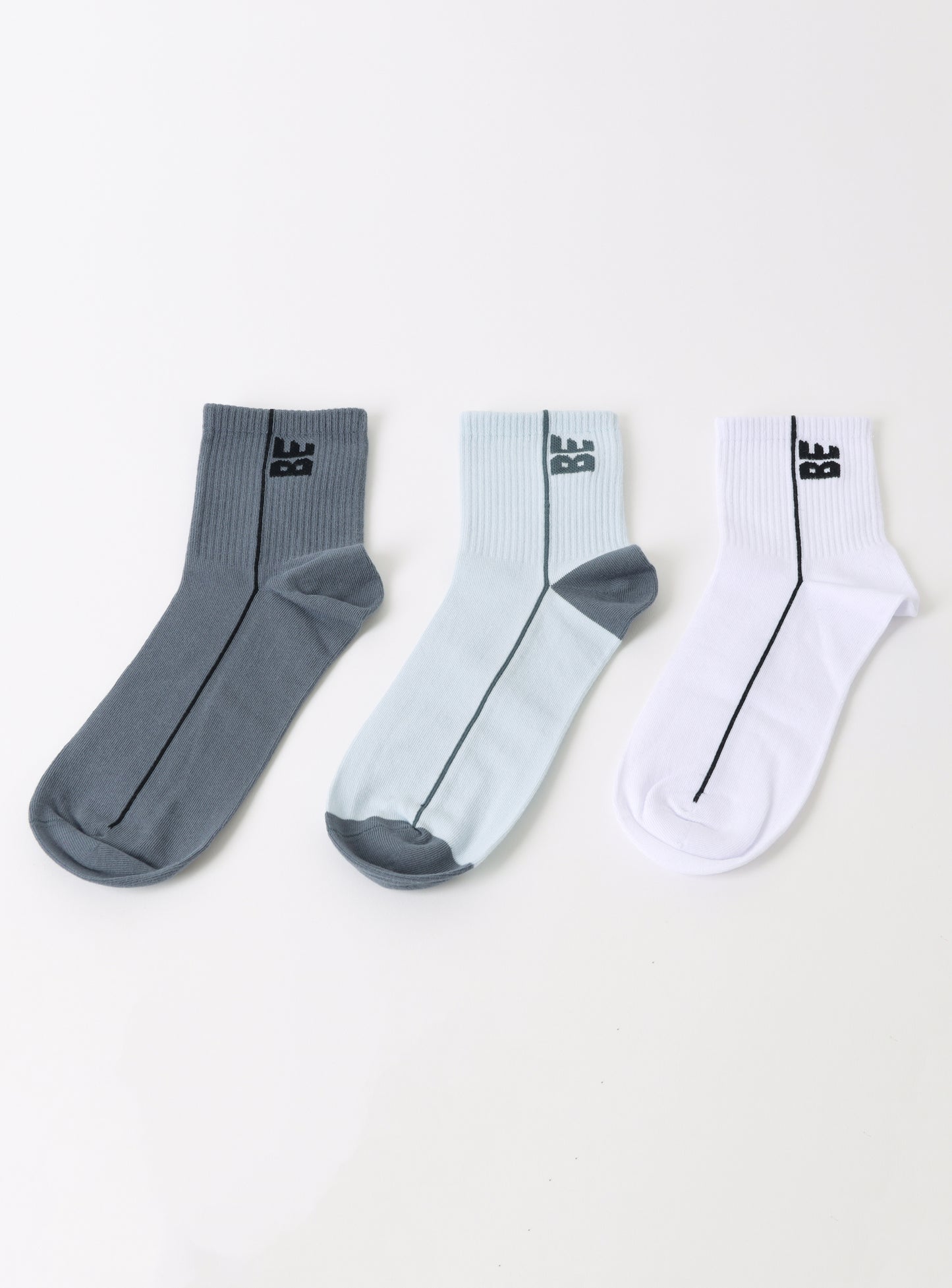 Calcetines tripack largo 3/4 multicolor3