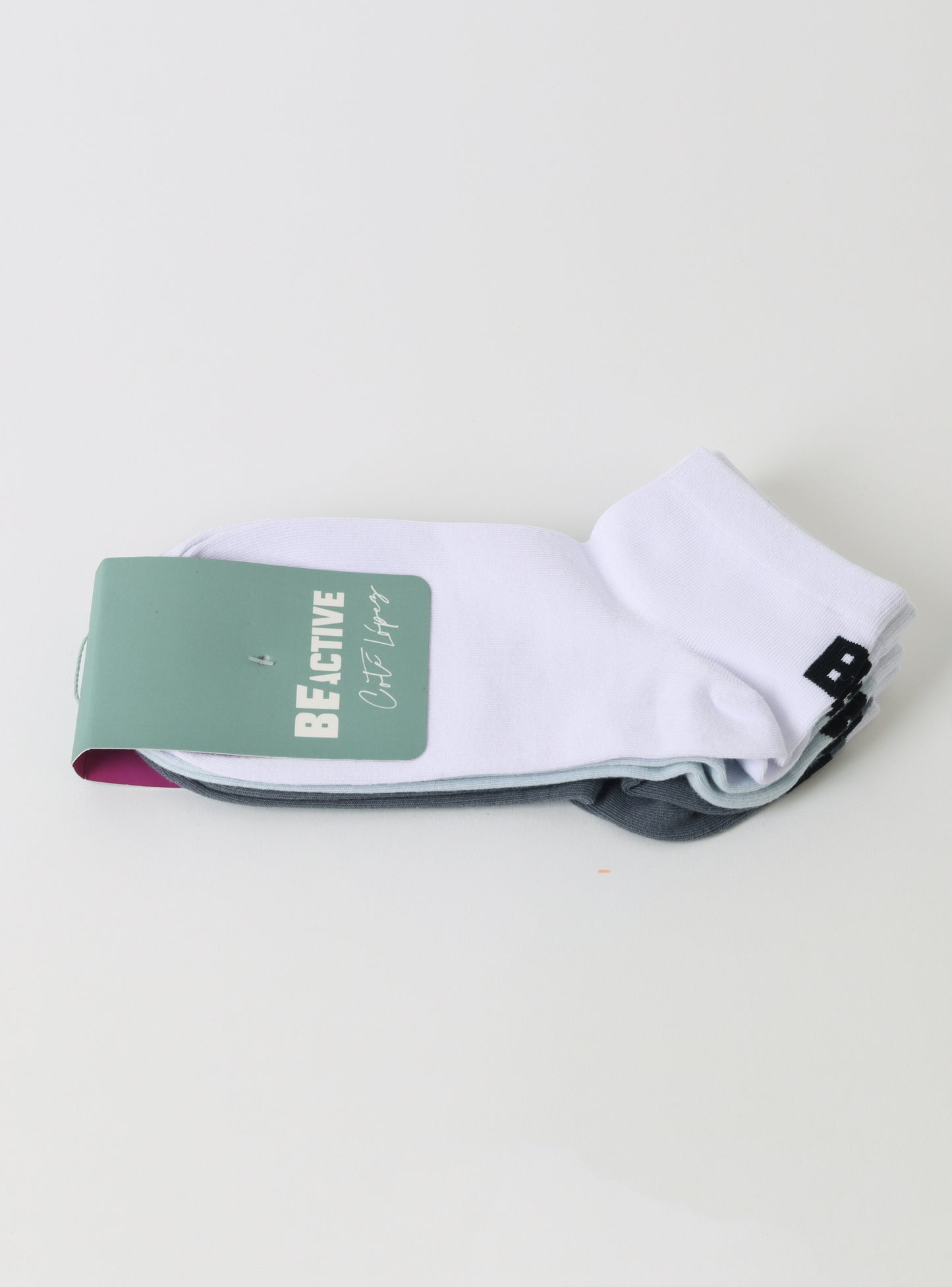 Calcetines cortos tripack multicolor2