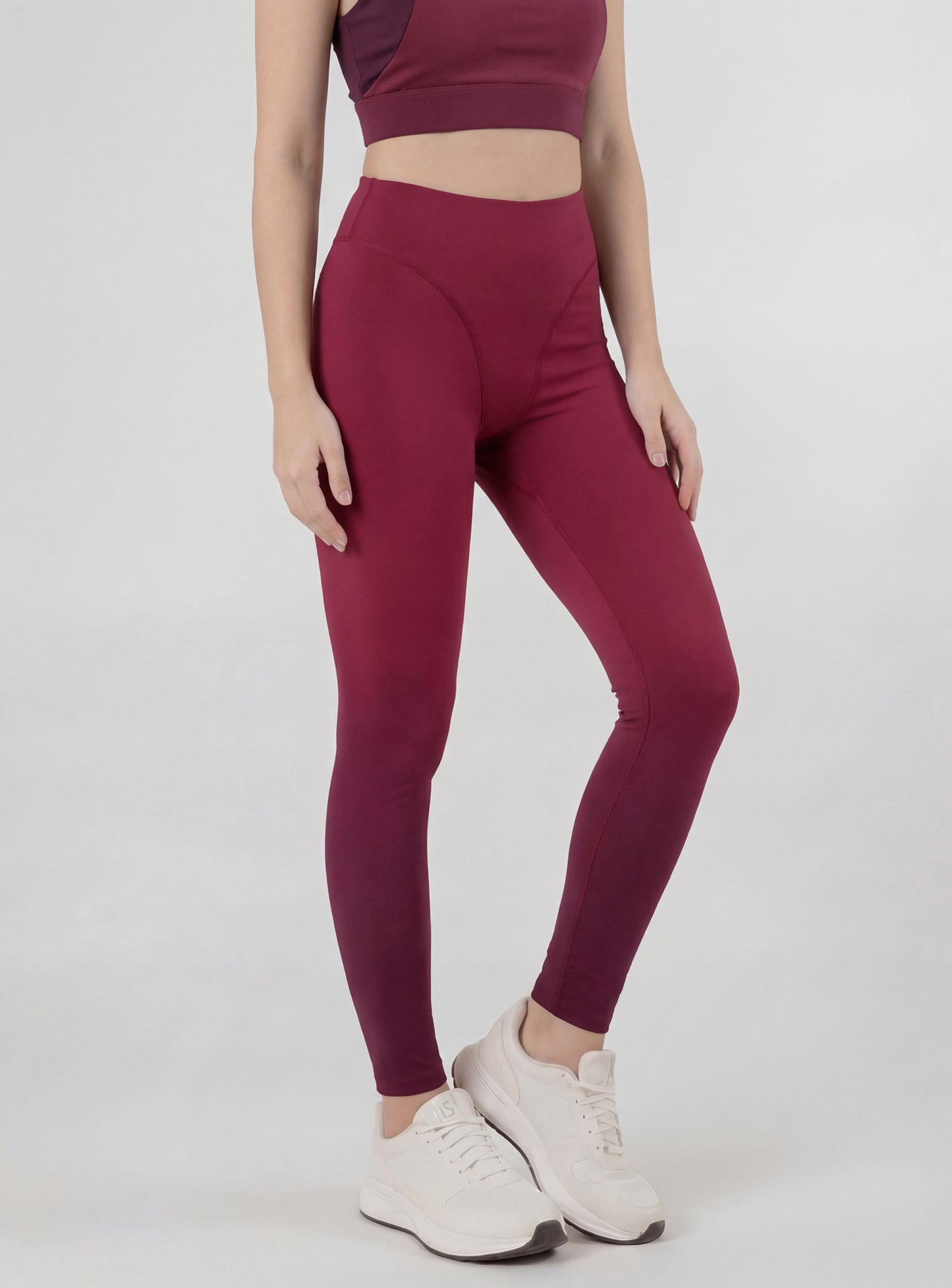 Calza Catalina color burdeo