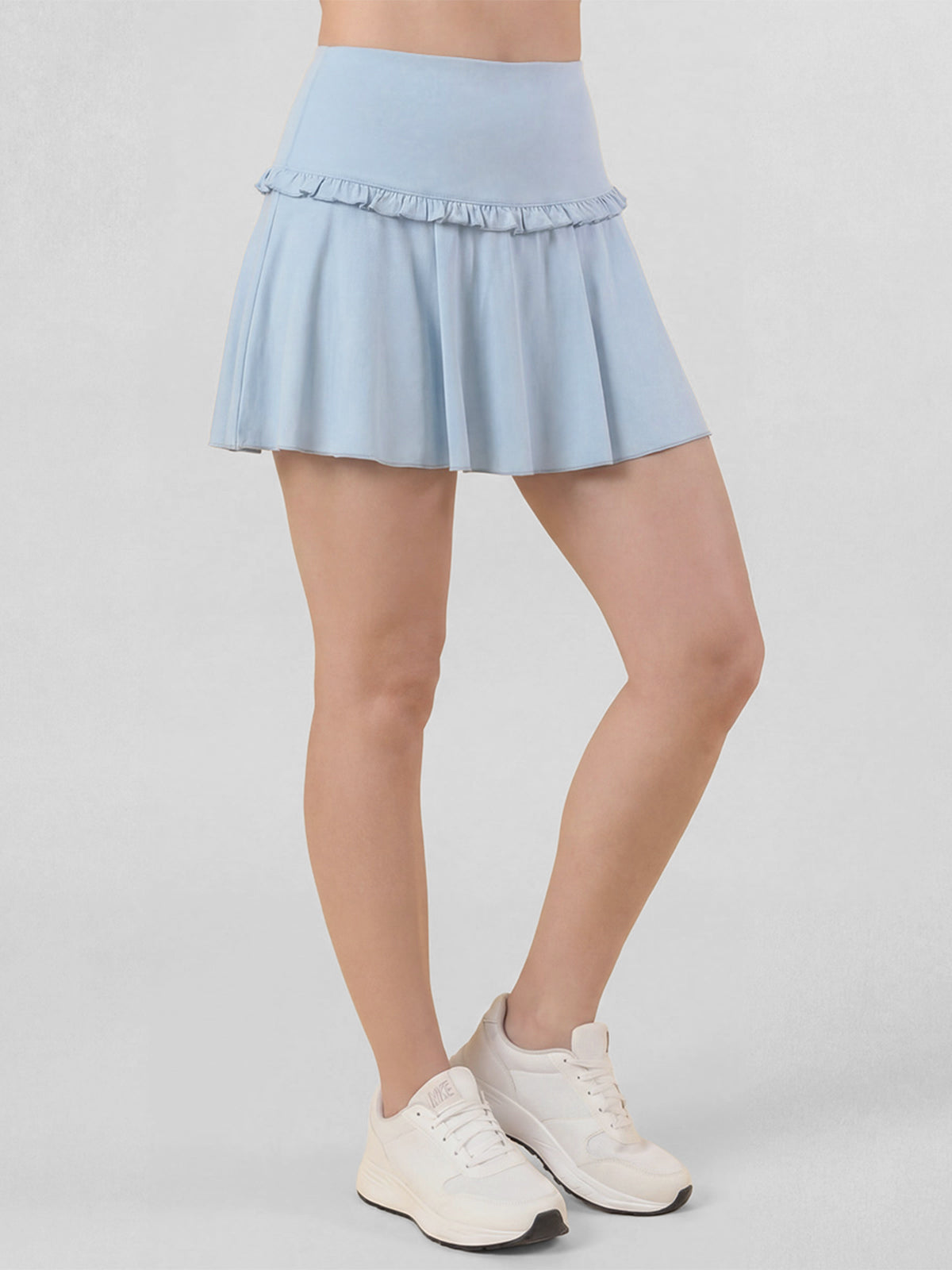 Falda Short Alessia color celeste