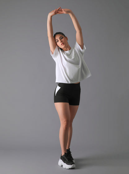 Calza biker Mariana Color Negro