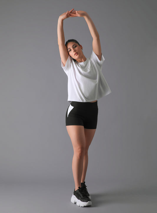 Calza biker Mariana Color Negro