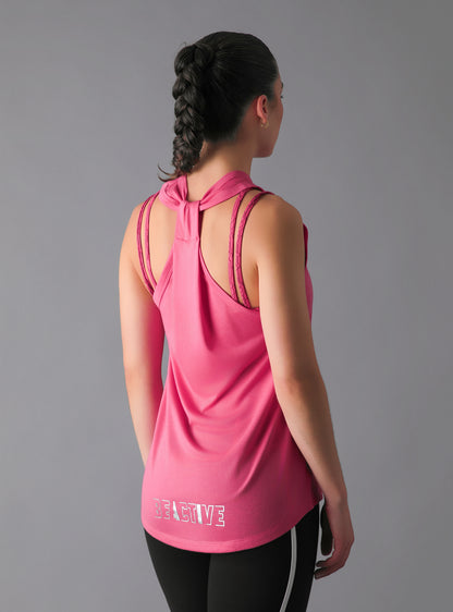 Polera Bali Tank Color Fucsia