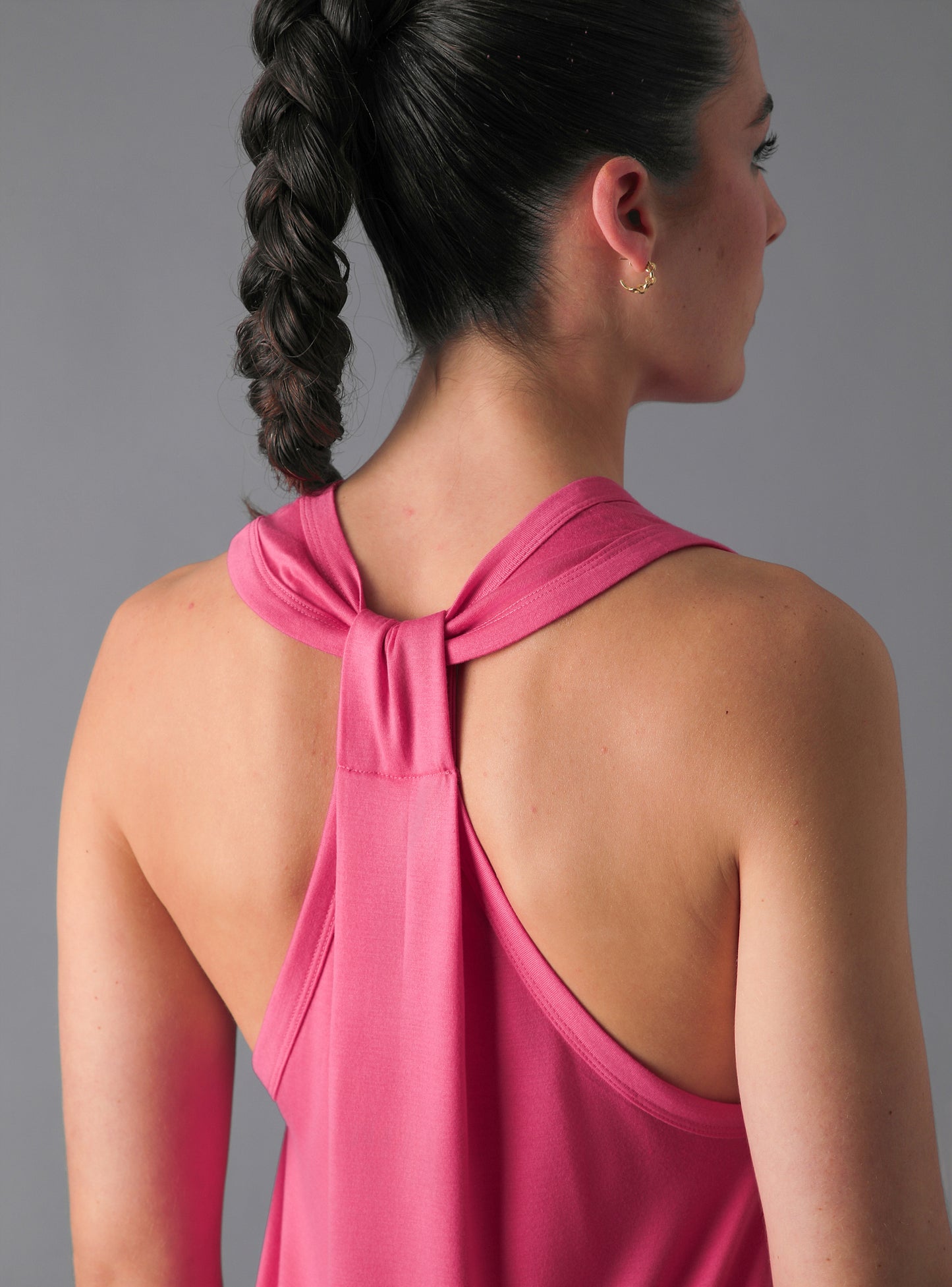 Polera Bali Tank Color Fucsia