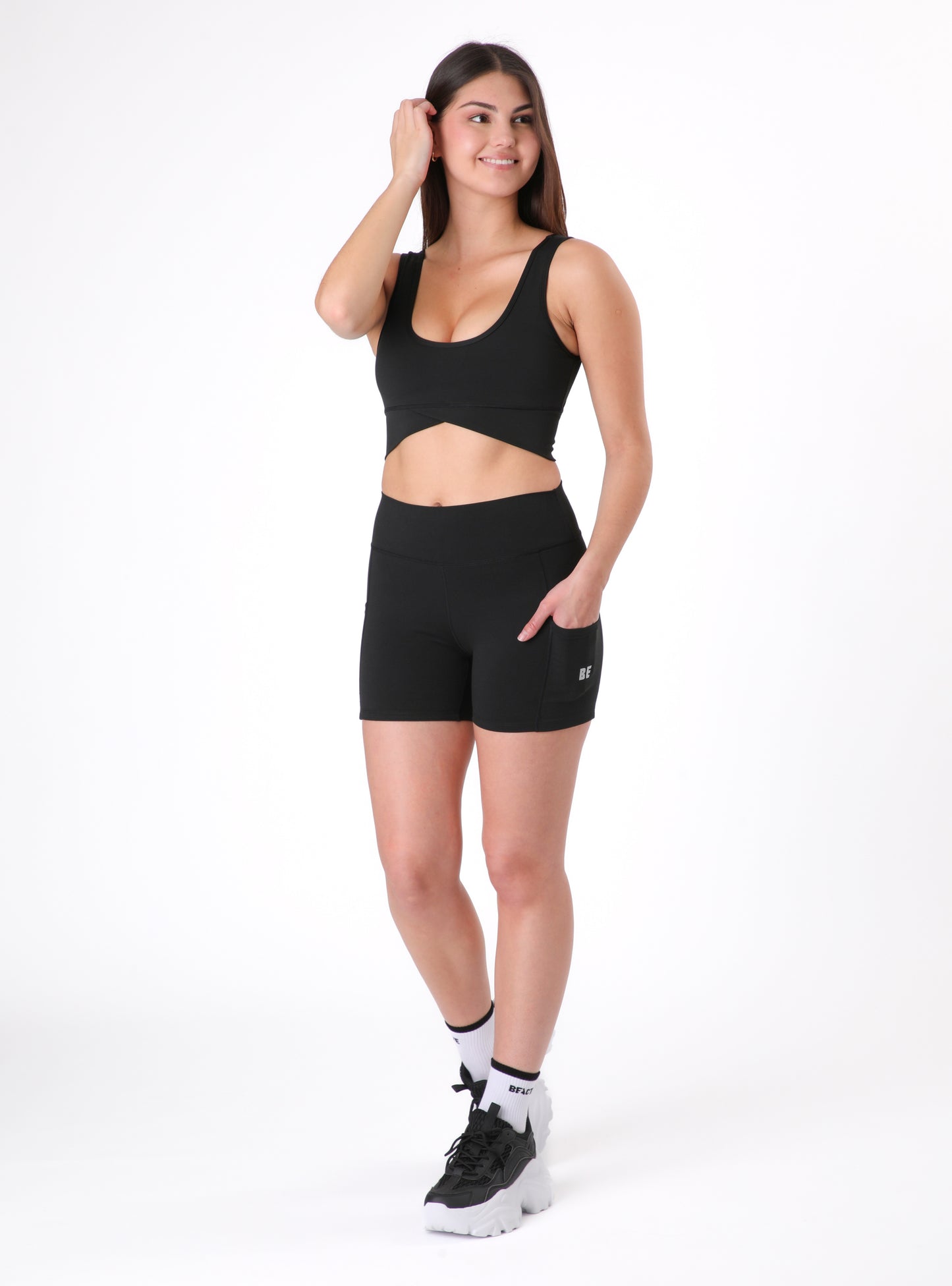 Calza biker Rego color negro