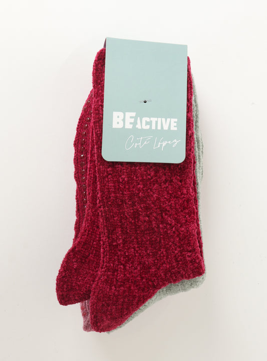 Calcetines tripack largo cozy Multicolor
