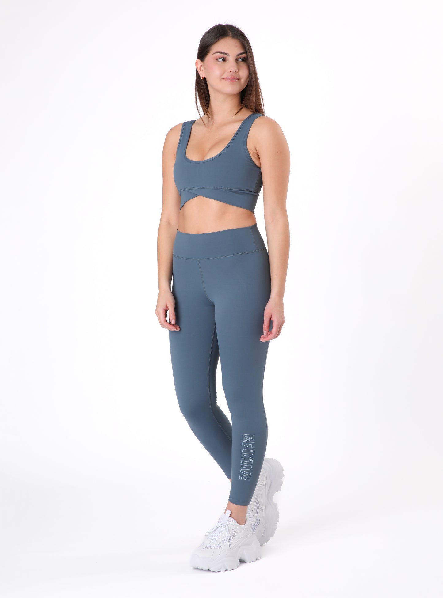 Calza Cristina color Azul