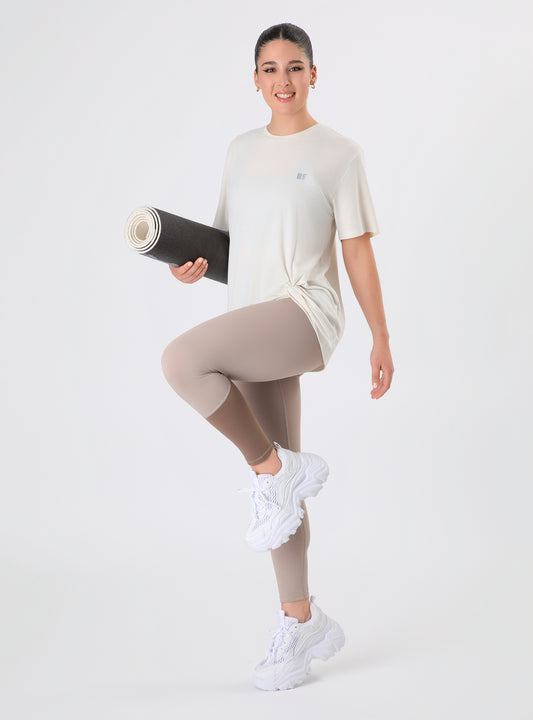 Calza Ana color Beige