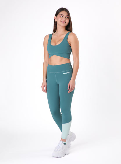 Calza Ana color verde