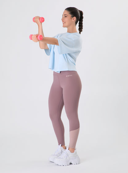 Calza Ana color Morado Claro