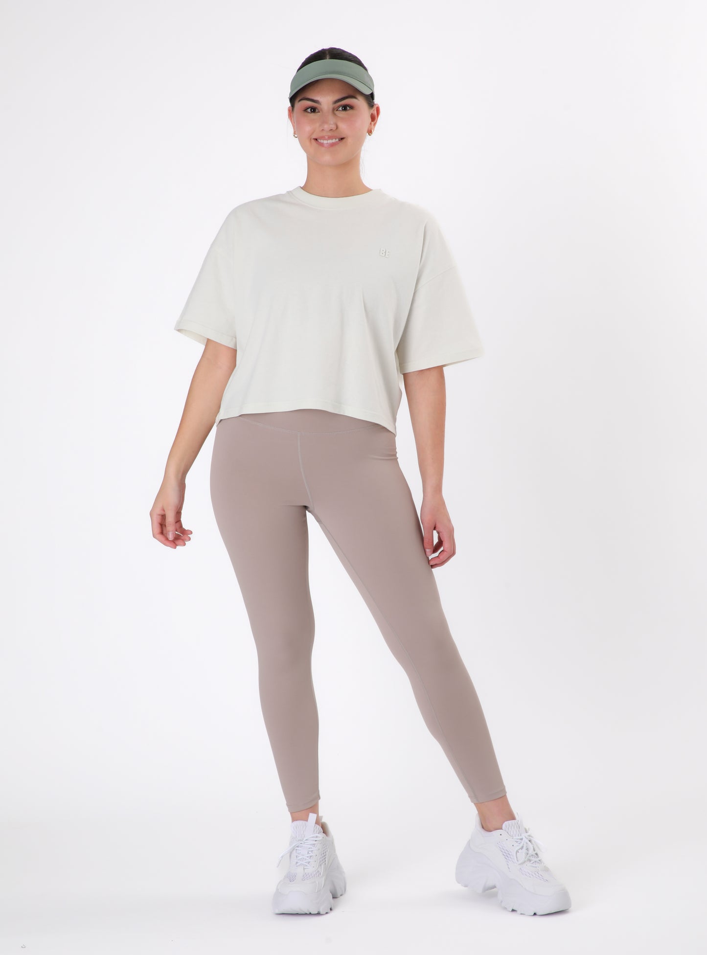 Polera Celeste Color Crema