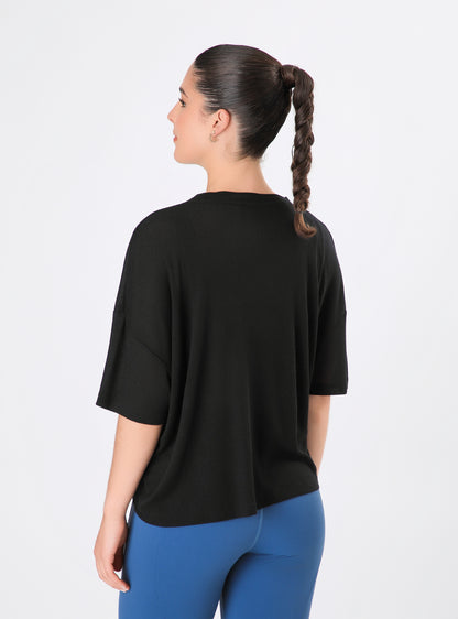 Polera Elisa color Negro