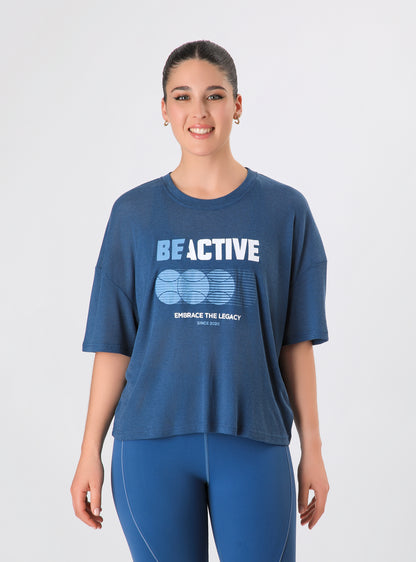 Polera Elisa color Azul