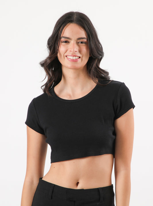 Polera Lemon color negro