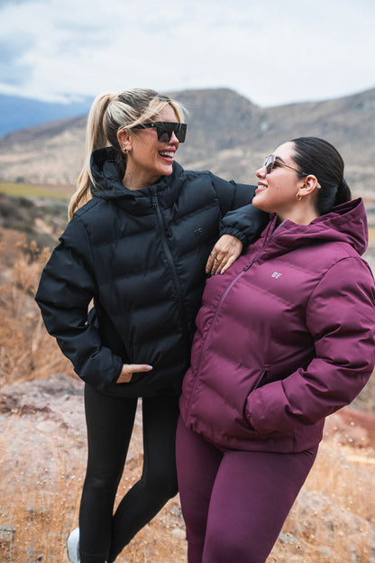 Parka Margarita color negro