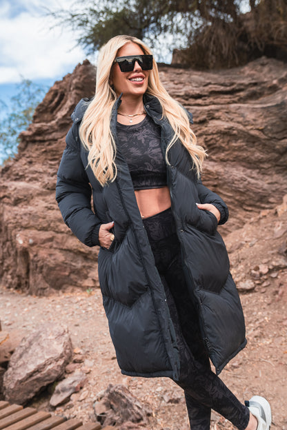 Parka Ambra color negro