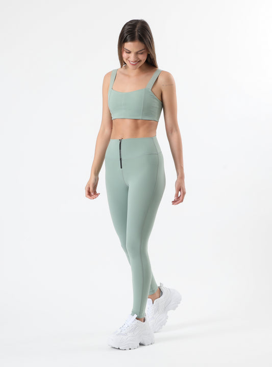 Calza Zippy color verde agua