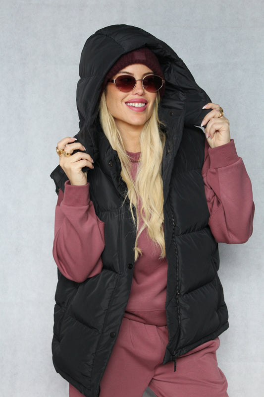 Parka Lulu color negro