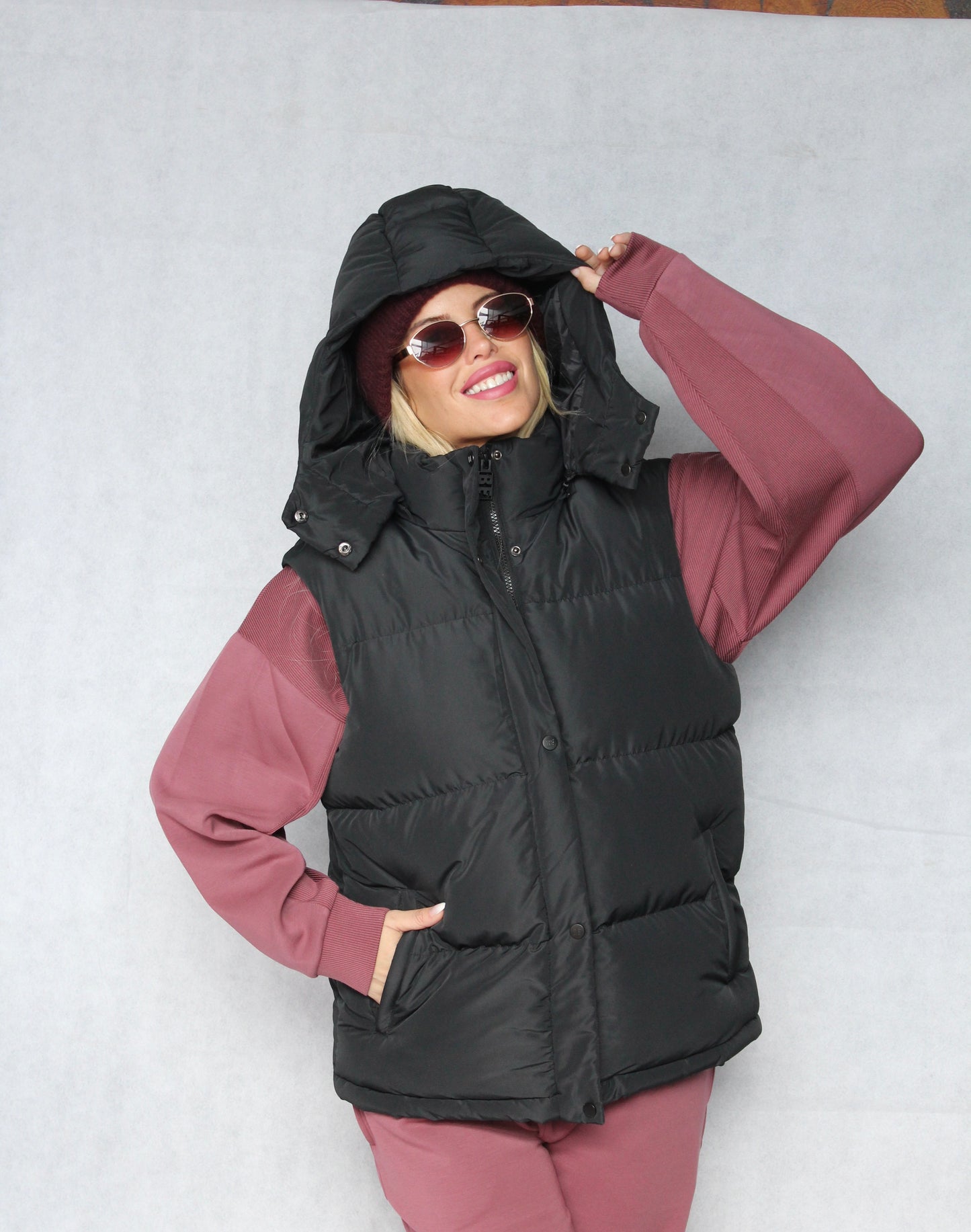 Parka Lulu color negro
