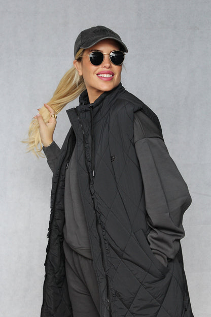 Parka Jacinta color negro