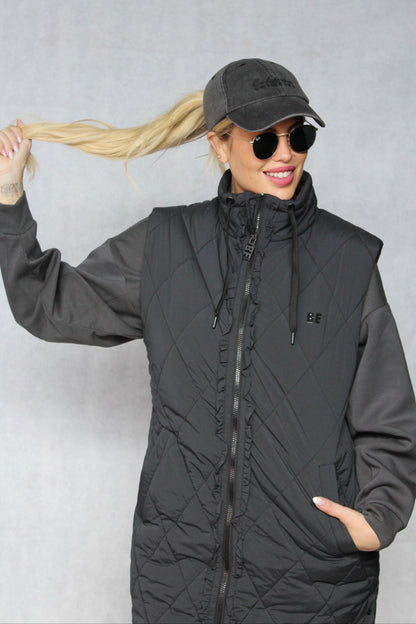 Parka Jacinta color negro