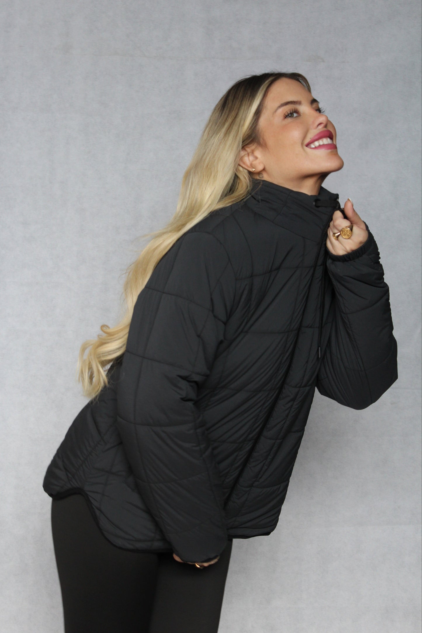 Parka Giorgia color negro