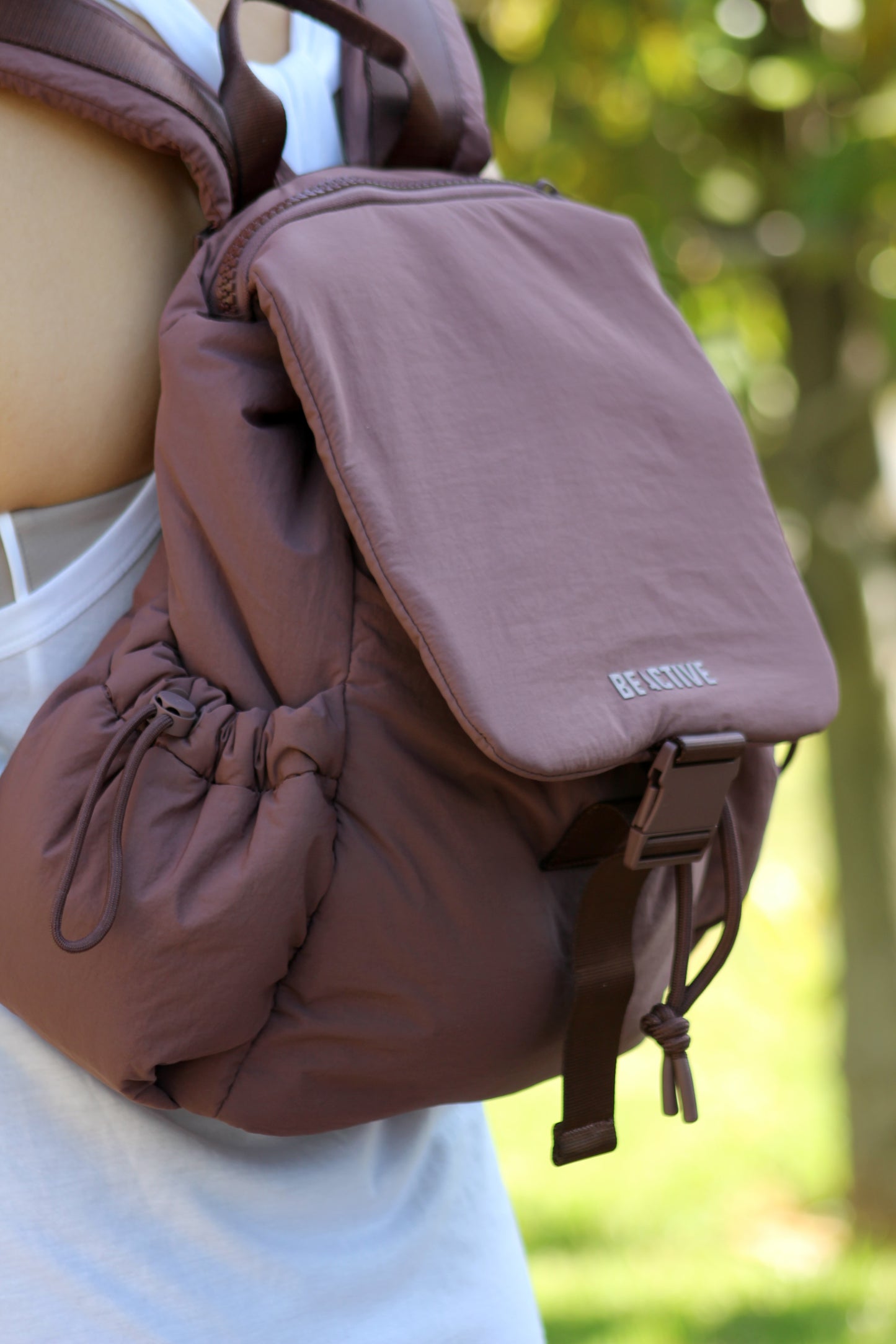 Mochila Juileta color café