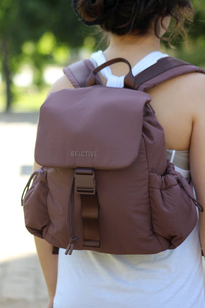 Mochila Juileta color rosa palo