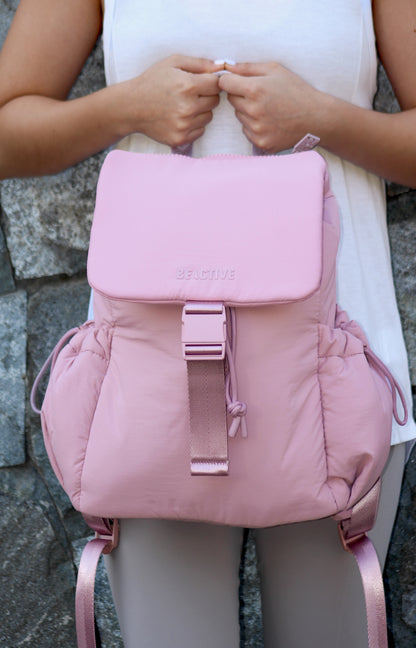 Mochila Juileta color rosa palo