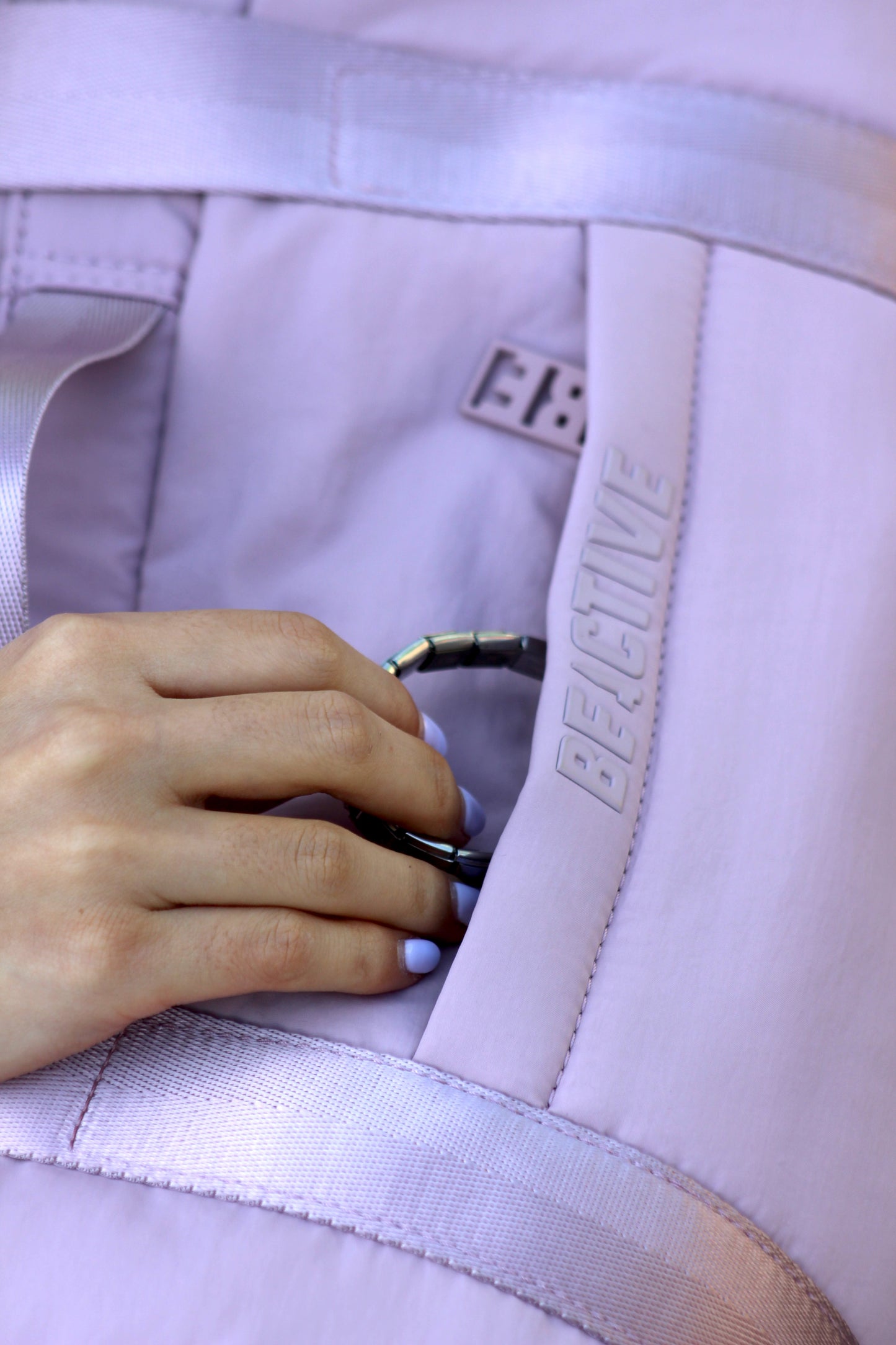 Bolso de gimnasio Luna color rosa palo