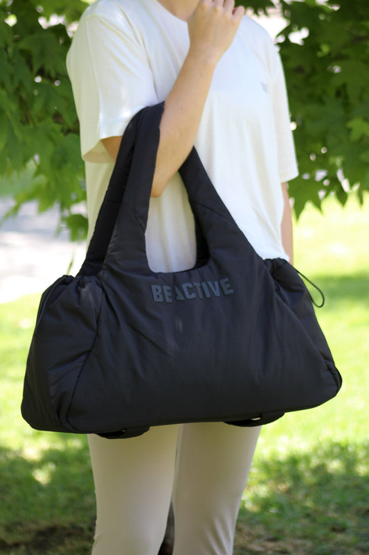 Bolso de gimnasio Sol color negro