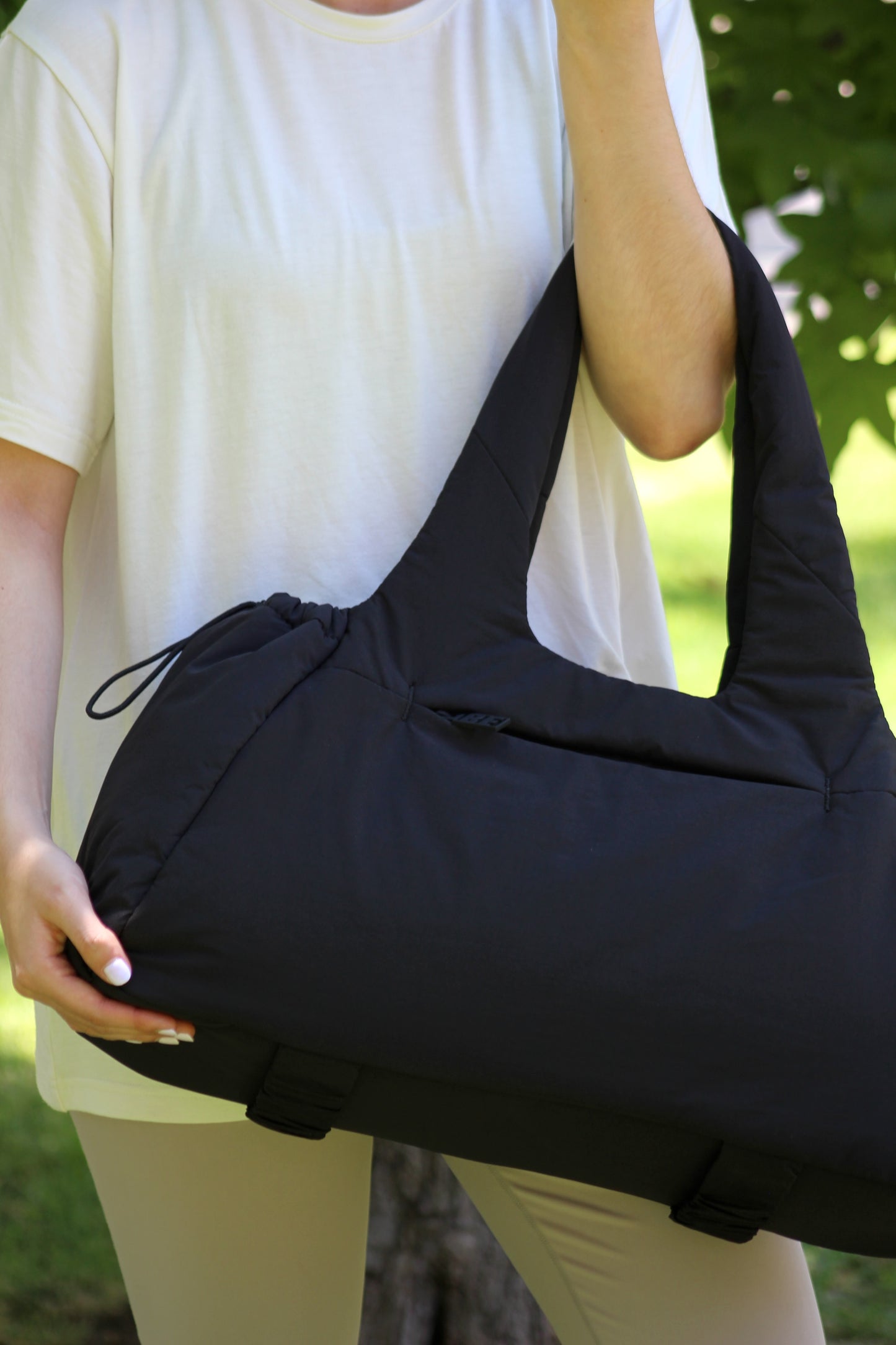 Bolso de gimnasio Sol color negro