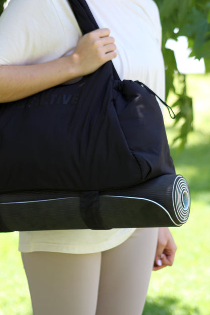 Bolso de gimansio Sol color beige claro